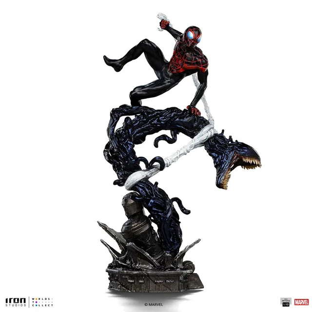 Alt view image 2 of 6 - Miles Morales/Spider-Man (Comic) Battle Diorama Series 1/10 Statue