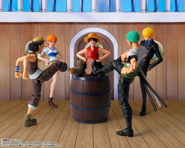 Alt view image 6 of 6 - S.H.Figuarts Banquet Set -Straw Hat Crew- ONE PIECE