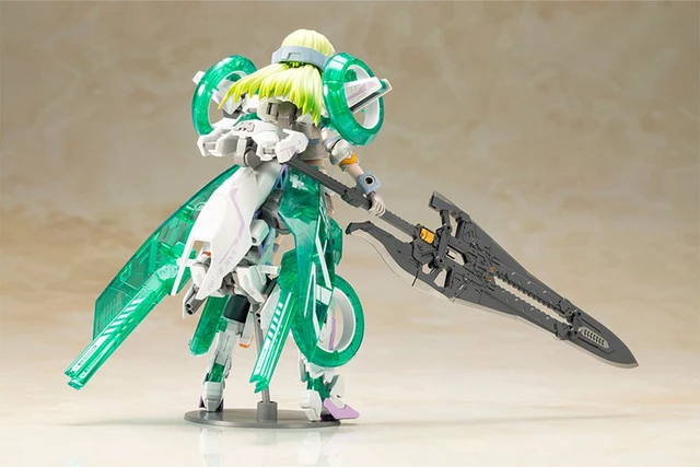 Alt view image 3 of 6 - Frame Arms Girl Wilbur Nine Beryl Armor Custom Model Kit
