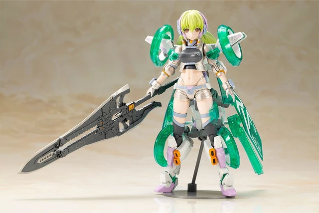 Alt view image 2 of 6 - Frame Arms Girl Wilbur Nine Beryl Armor Custom Model Kit