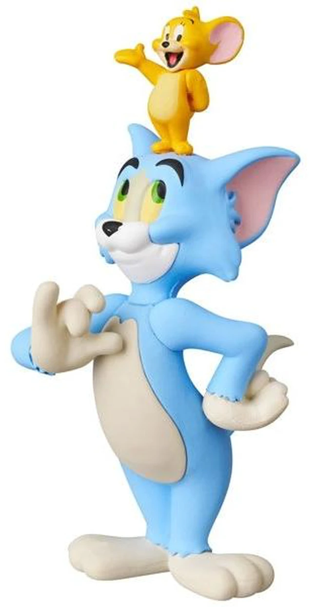 Main image of UDF Tom and Jerry Classic Color Ver. Jerry on Tom's Head