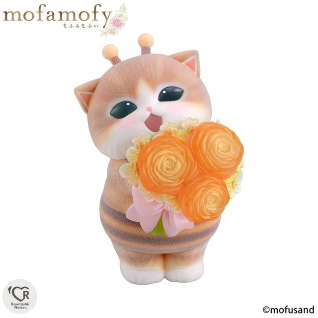 Alt view image 2 of 6 - mofamofy Bee Cat mofusand Complete Figure