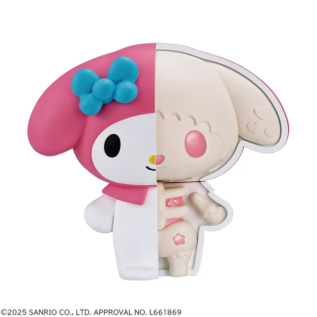 Alt view image 2 of 6 - Kaitai Puzzle FANTASY Soft Vinyl Collection My Melody Complete Figure