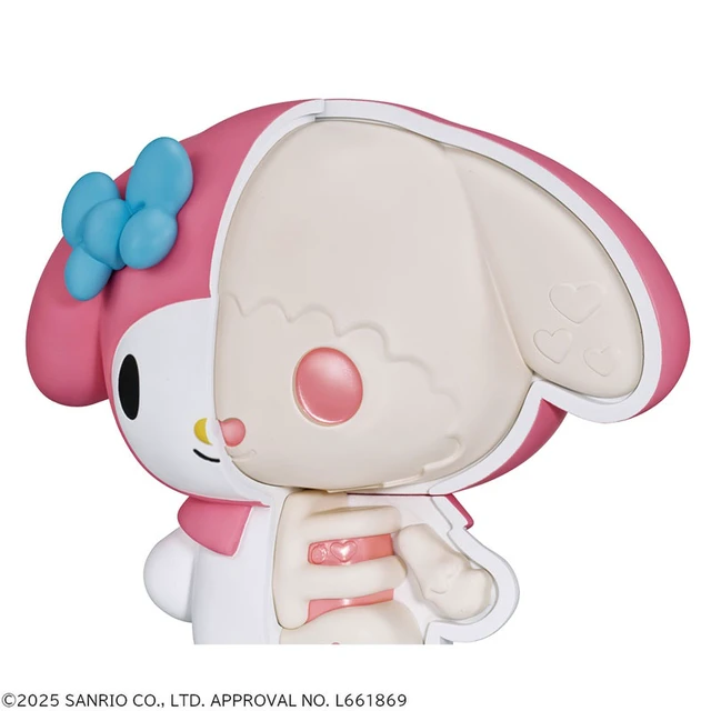 Alt view image 4 of 6 - Kaitai Puzzle FANTASY Soft Vinyl Collection My Melody Complete Figure