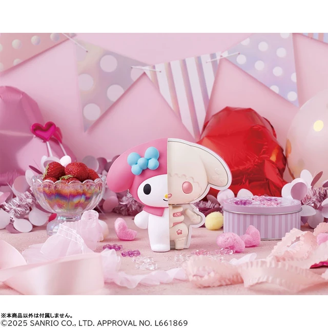 Alt view image 6 of 6 - Kaitai Puzzle FANTASY Soft Vinyl Collection My Melody Complete Figure