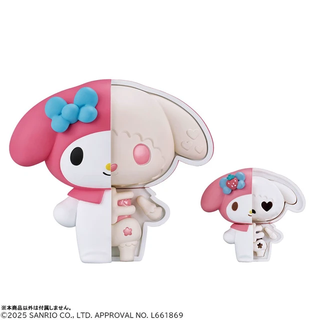 Alt view image 5 of 6 - Kaitai Puzzle FANTASY Soft Vinyl Collection My Melody Complete Figure