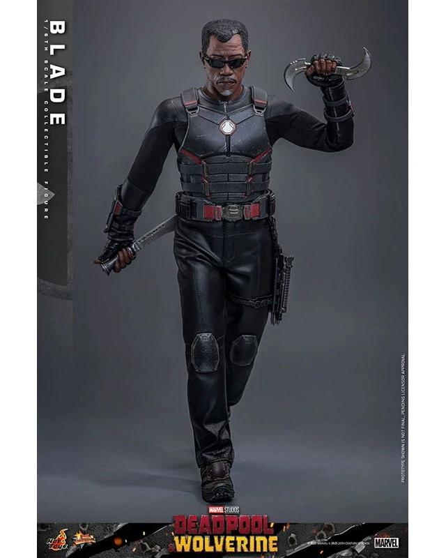Alt view image 5 of 6 - Movie Masterpiece Blade (First Edition) Deadpool & Wolverine 1/6 Figure
