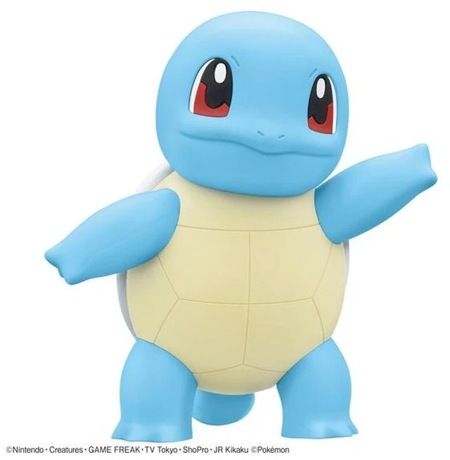 Main image of Pokemon Plamo Collection Quick!! 17 Squirtle (Rerun)