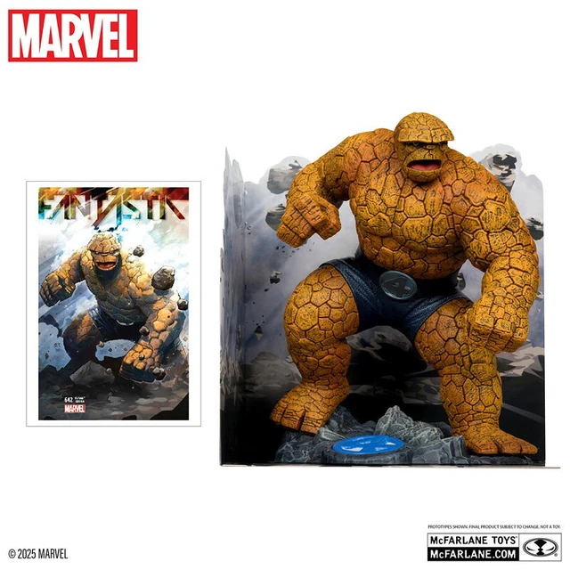 Alt view image 3 of 6 - Marvel Comics 1/10 Scene Figure #021 The Thing (Jim Cheung/Fantastic Four)