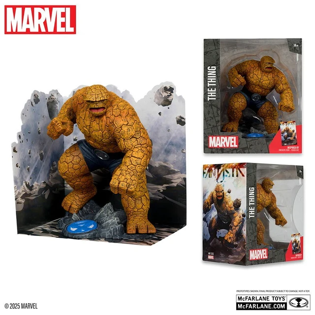 Alt view image 5 of 6 - Marvel Comics 1/10 Scene Figure #021 The Thing (Jim Cheung/Fantastic Four)