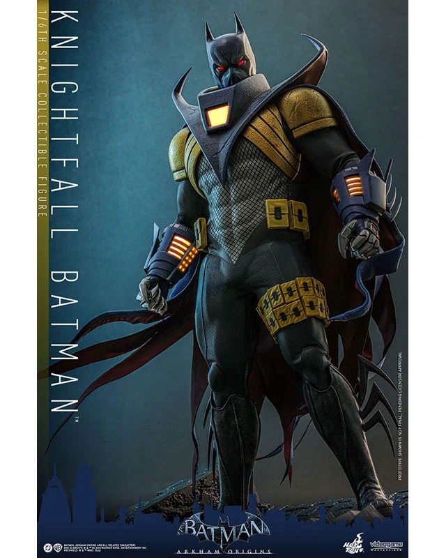 Alt view image 5 of 6 - Batman (Nightfall Version) Batman: Arkham Origins Video Game Masterpiece