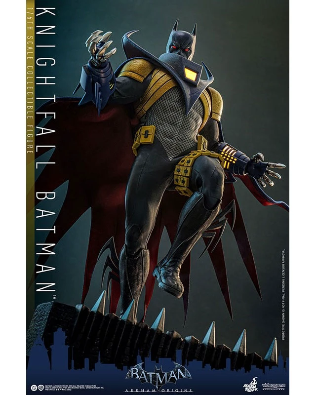 Alt view image 6 of 6 - Batman (Nightfall Version) Batman: Arkham Origins Video Game Masterpiece