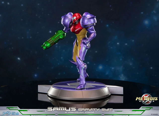 Alt view image 3 of 6 - Samus Aran Gravity Suit PVC Statue - Metroid Prime