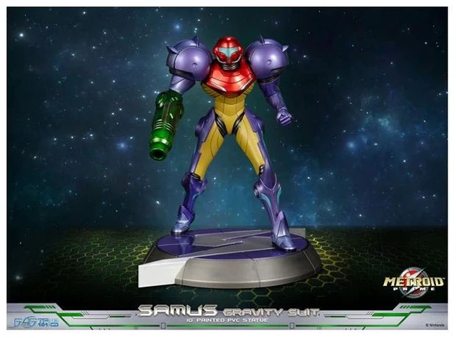 Main image of Samus Aran Gravity Suit PVC Statue - Metroid Prime