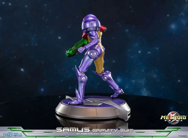 Alt view image 4 of 6 - Samus Aran Gravity Suit PVC Statue - Metroid Prime