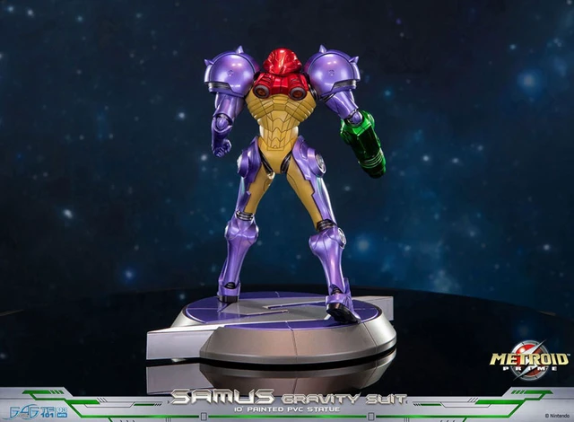 Alt view image 6 of 6 - Samus Aran Gravity Suit PVC Statue - Metroid Prime