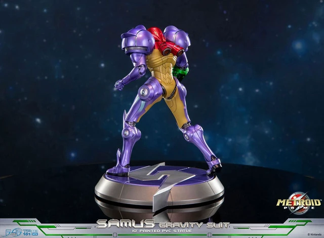 Alt view image 5 of 6 - Samus Aran Gravity Suit PVC Statue - Metroid Prime