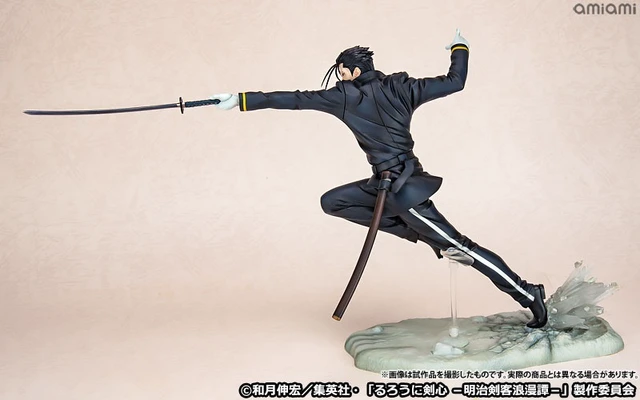 Alt view image 3 of 6 - ARTFX J Hajime Saito Rurouni Kenshin 1/8 Complete Figure