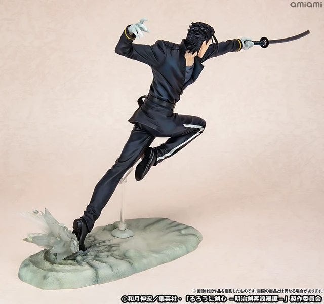Alt view image 6 of 6 - ARTFX J Hajime Saito Rurouni Kenshin 1/8 Complete Figure