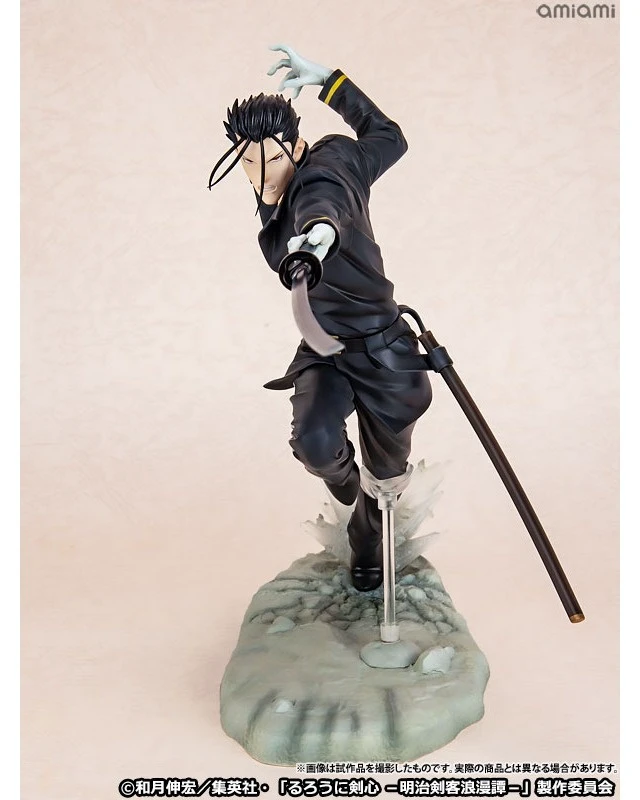 Alt view image 2 of 6 - ARTFX J Hajime Saito Rurouni Kenshin 1/8 Complete Figure