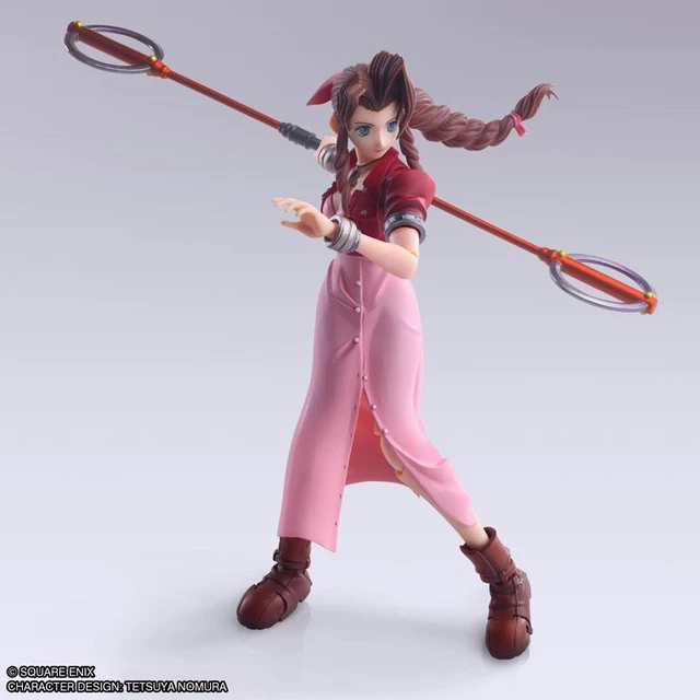Alt view image 5 of 6 - Final Fantasy VII Bring Arts Aerith Gainsborough Mythril Rod Ver.
