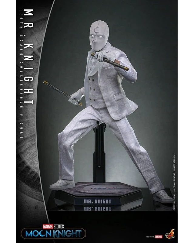 Alt view image 5 of 6 - Television Masterpiece Moon Knight 1/6 Scale Figure Mr. Knight
