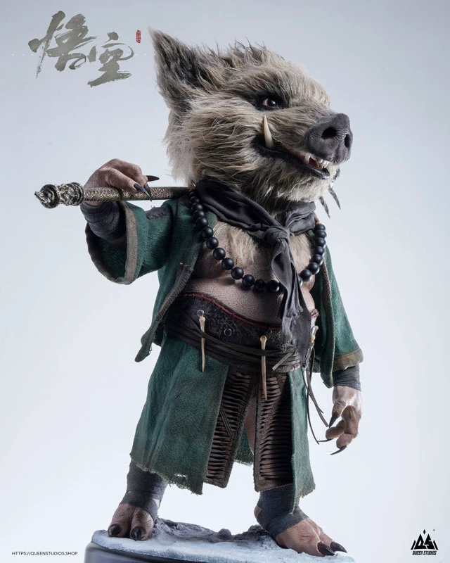 Alt view image 6 of 6 - Zhu Bajie 1/3 Scale Statue - Black Myth: Wukong