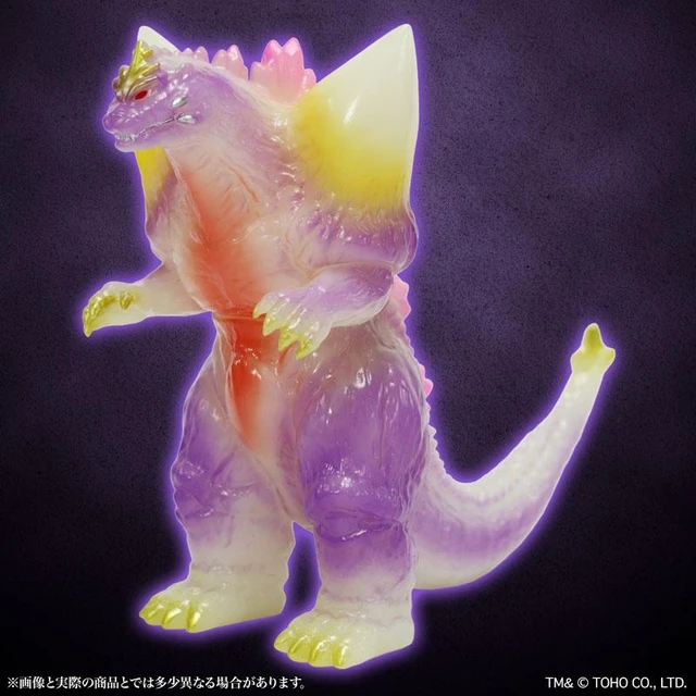 Alt view image 6 of 6 - CCP Middle Size Series Godzilla EX Vol. 14 SpaceGodzilla Luminous Purple