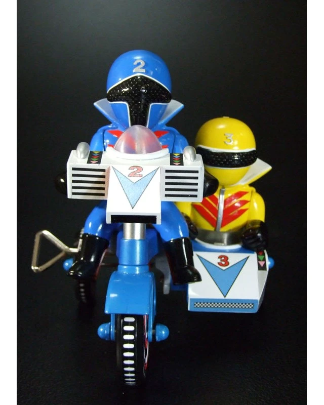 Alt view image 2 of 6 - Aorender & Kirender B Type: Himitsu Sentai Gorenger EX Tricycle
