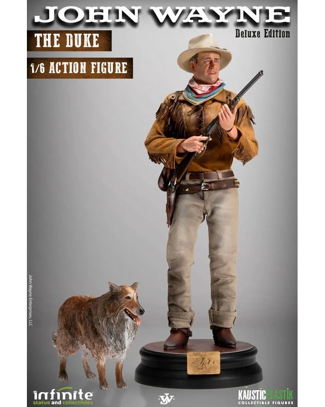 Alt view image 3 of 6 - John Wayne a.k.a. Duke 1/6 Action Figure DX ver. (Hondo)