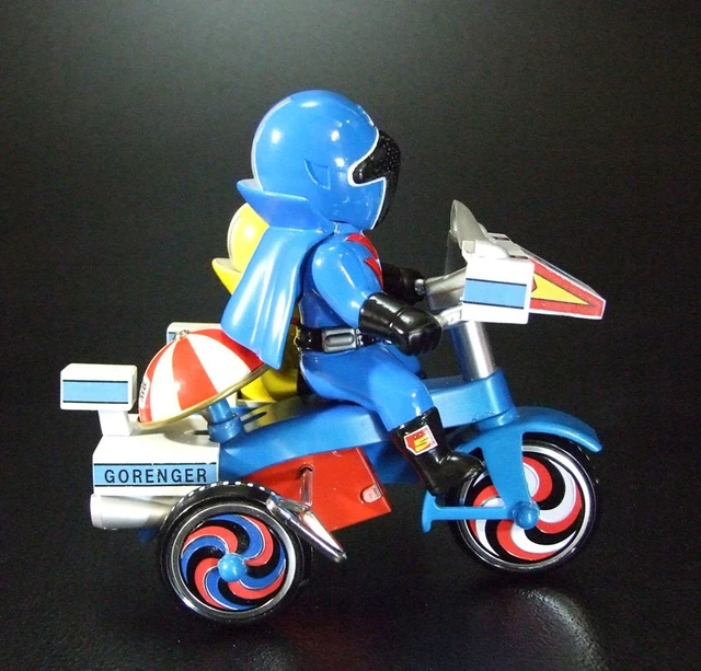 Alt view image 5 of 6 - Aorender & Kirender B Type: Himitsu Sentai Gorenger EX Tricycle