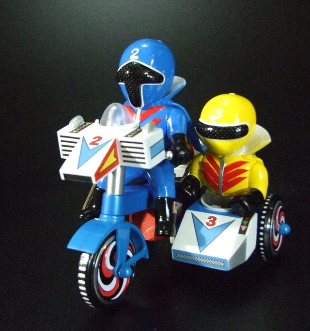 Alt view image 3 of 6 - Aorender & Kirender B Type: Himitsu Sentai Gorenger EX Tricycle