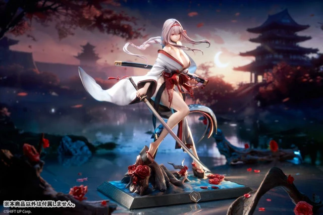 Alt view image 4 of 6 - Goddess of Victory: NIKKE Guren: Black Shadow Longing Flower 1/4 Complete Figure