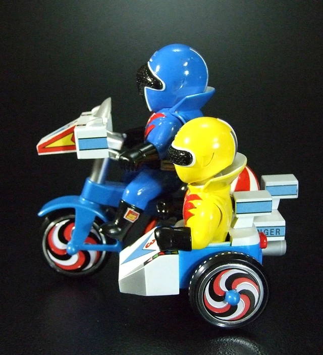 Alt view image 4 of 6 - Aorender & Kirender B Type: Himitsu Sentai Gorenger EX Tricycle