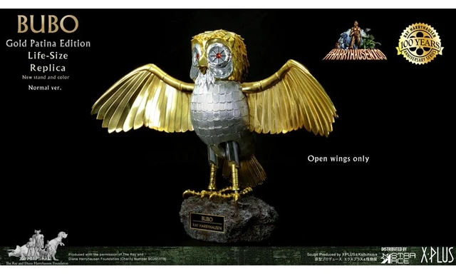 Alt view image 2 of 6 - Bubo Gold Patina Edition Complete Figure (Star Ace Toys)