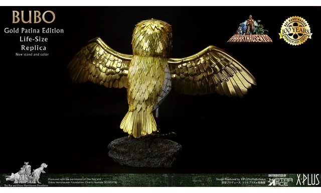 Alt view image 6 of 6 - Bubo Gold Patina Edition Complete Figure (Star Ace Toys)