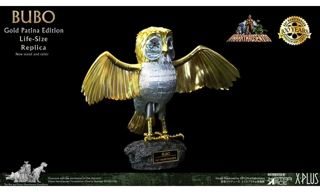 Alt view image 3 of 6 - Bubo Gold Patina Edition Complete Figure (Star Ace Toys)