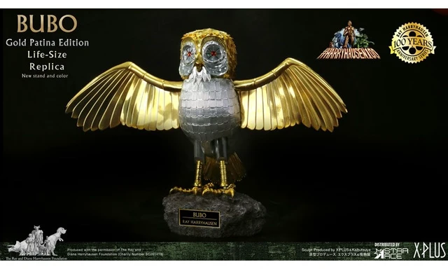 Alt view image 4 of 6 - Bubo Gold Patina Edition Complete Figure (Star Ace Toys)