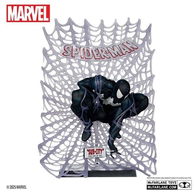 Main image of Marvel Comics 1/6 Scene Figure #016 Spider-Man (Todd McFarlane)