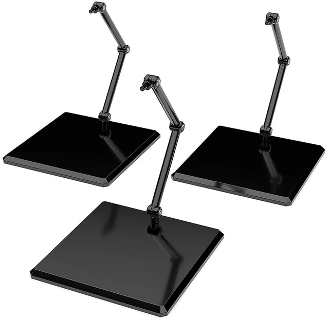 Alt view image 2 of 6 - THE Simple Stand x3 Black (For Figures & Models)