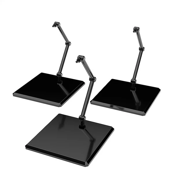 Alt view image 3 of 6 - THE Simple Stand x3 Black (For Figures & Models)