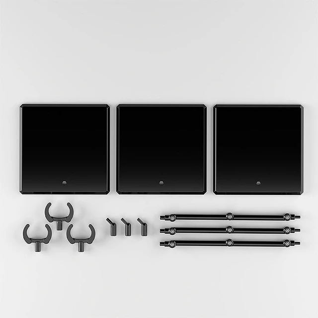 Alt view image 4 of 6 - THE Simple Stand x3 Black (For Figures & Models)