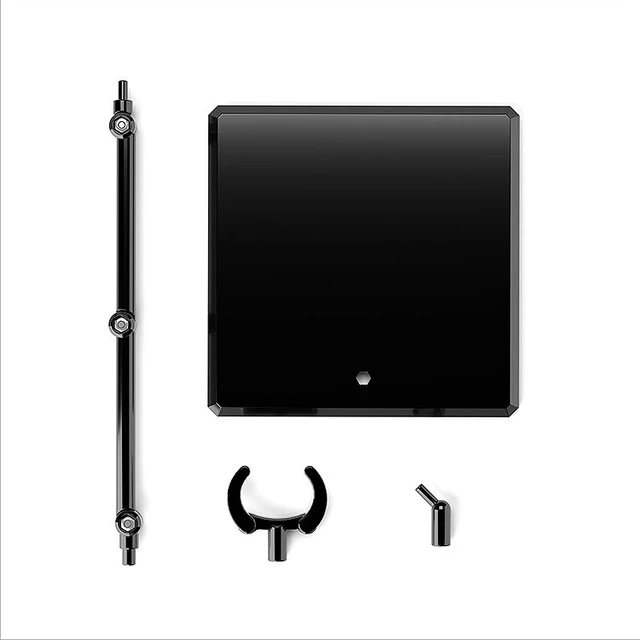 Alt view image 5 of 6 - THE Simple Stand x3 Black (For Figures & Models)