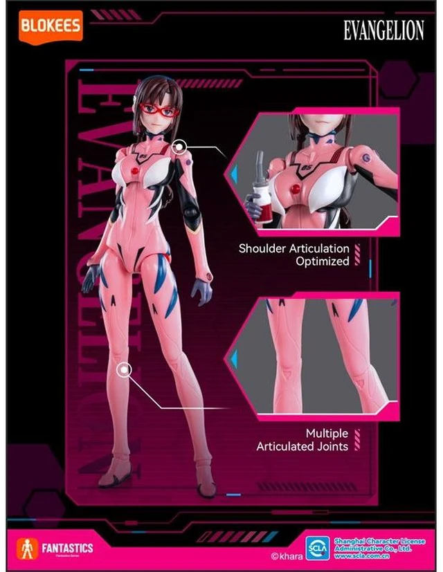Alt view image 2 of 3 - Mari Illustrious Makinami (Plugsuit) - Evangelion Fantastics Series
