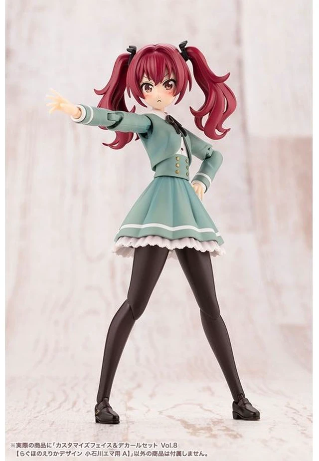 Alt view image 6 of 6 - Emma Koishikawa Customize Face & Decal Set Vol.8 (A) - Sosai Shojo Teien