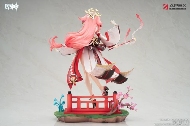 Alt view image 4 of 6 - Yae Miko: Astute Amusement Ver. 1/7 Complete Figure - Genshin Impact