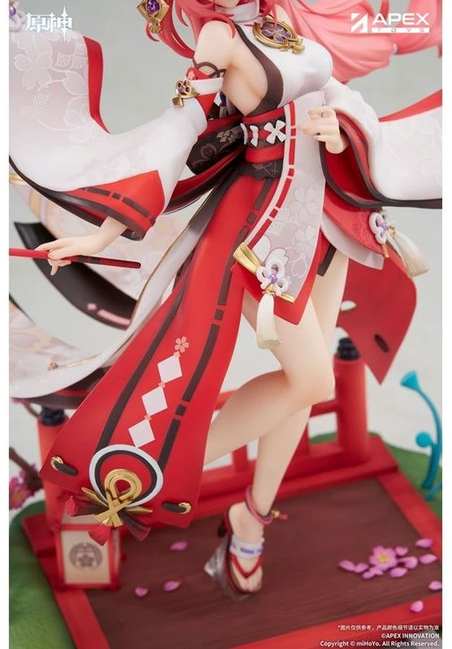 Alt view image 6 of 6 - Yae Miko: Astute Amusement Ver. 1/7 Complete Figure - Genshin Impact