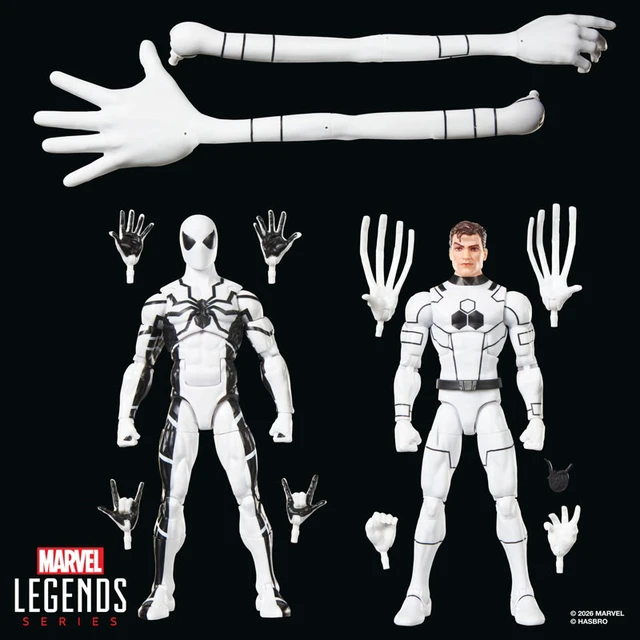 Alt view image 2 of 6 - Marvel Legends Series: Mr. Fantastic & Spider-Man