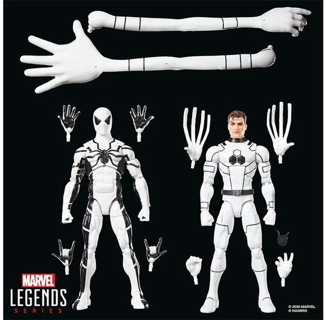 Main image of Marvel Legends Series: Mr. Fantastic & Spider-Man