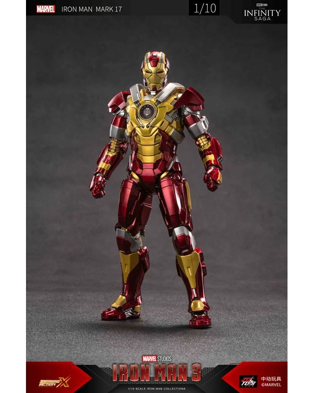 Alt view image 3 of 6 - Iron Man Mark 17 (7 Inch X Series) ZD Toys